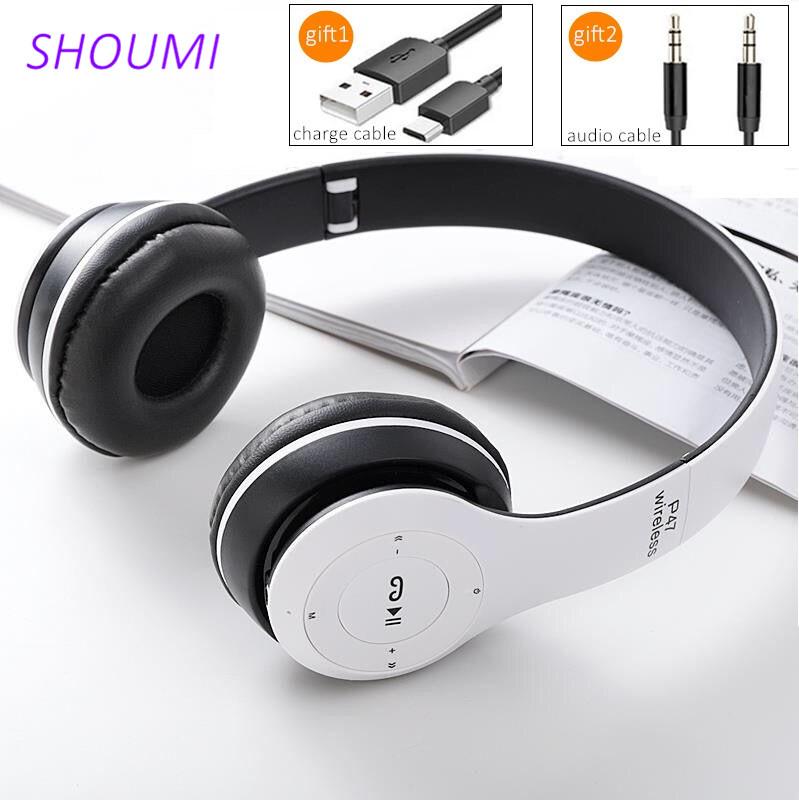 Tai Nghe Không Dây Loại Bỏ Tiếng Ồn Bluetooth Tai Nghe Hifi Bass Chơi Game Đầu Tai Nghe Chụp Tai Kèm Mic Cho Xiaomi Tế Bào Máy Tính Bảng