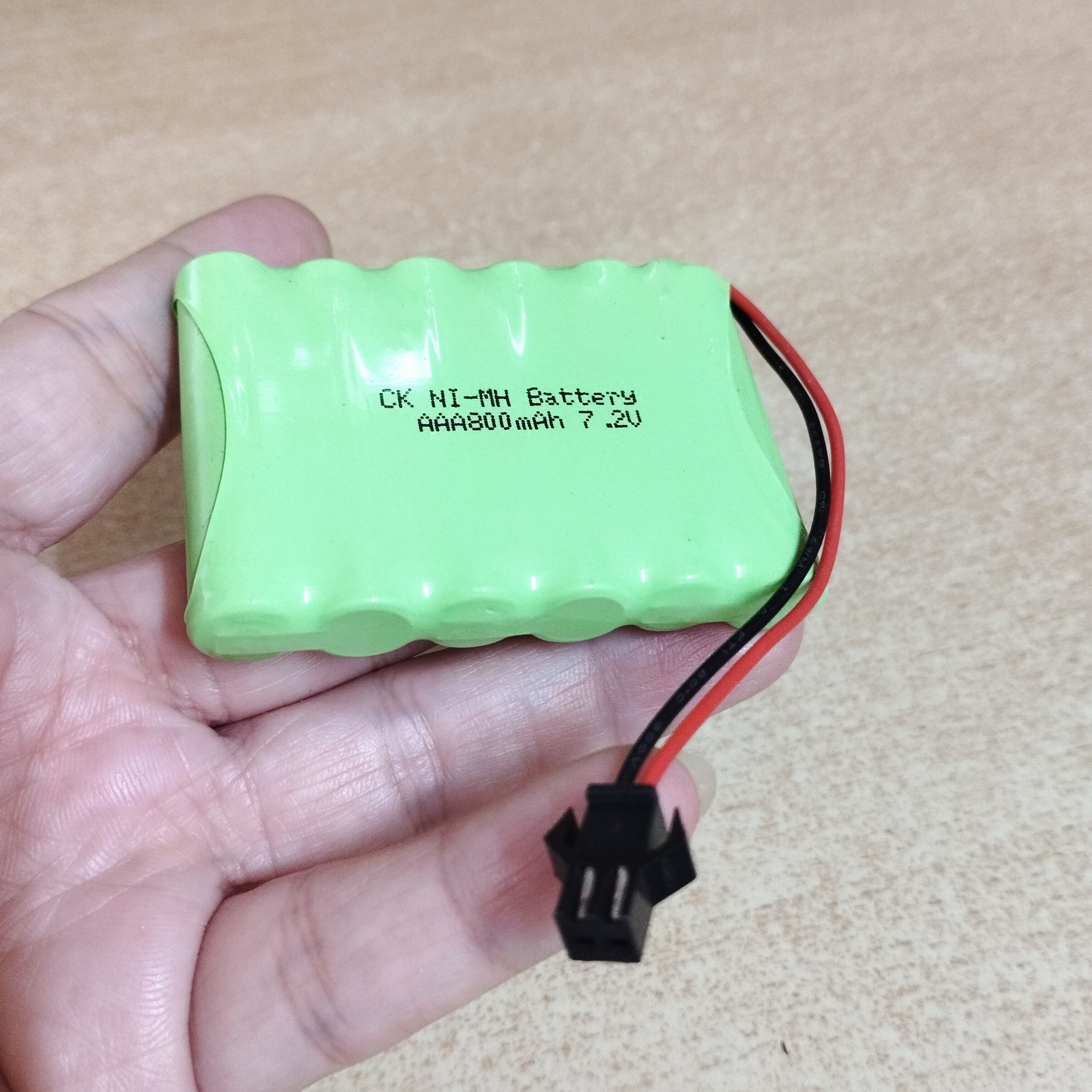 Pin sạc AAA điện áp 7.2V dung lượng 800mAh