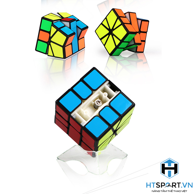 RuBik Biến Thể, Rubik 3x3 Khối Lập Phương Biến Thể  Viền Đen, Phát Triển Kỹ Năng