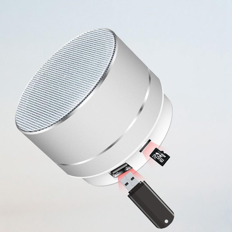 Loa mini bluetooth không dây âm thanh siêu trầm có thể sạc lại TF USB AUX Hoco