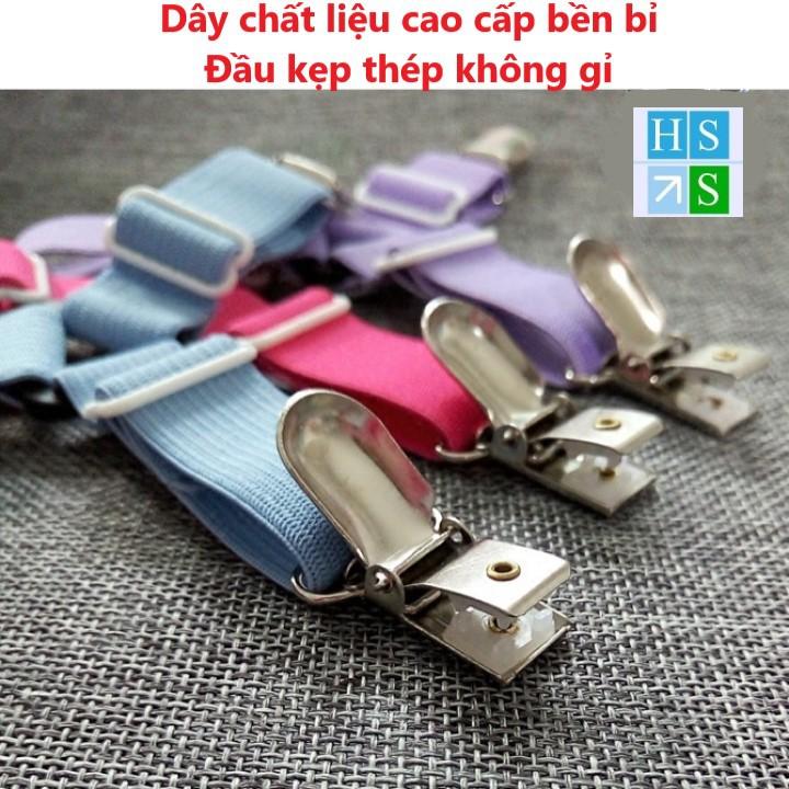 Bộ 4 Kẹp ga trải giường chống xê dịch, cố định và giữ phẳng drap ga phủ giường