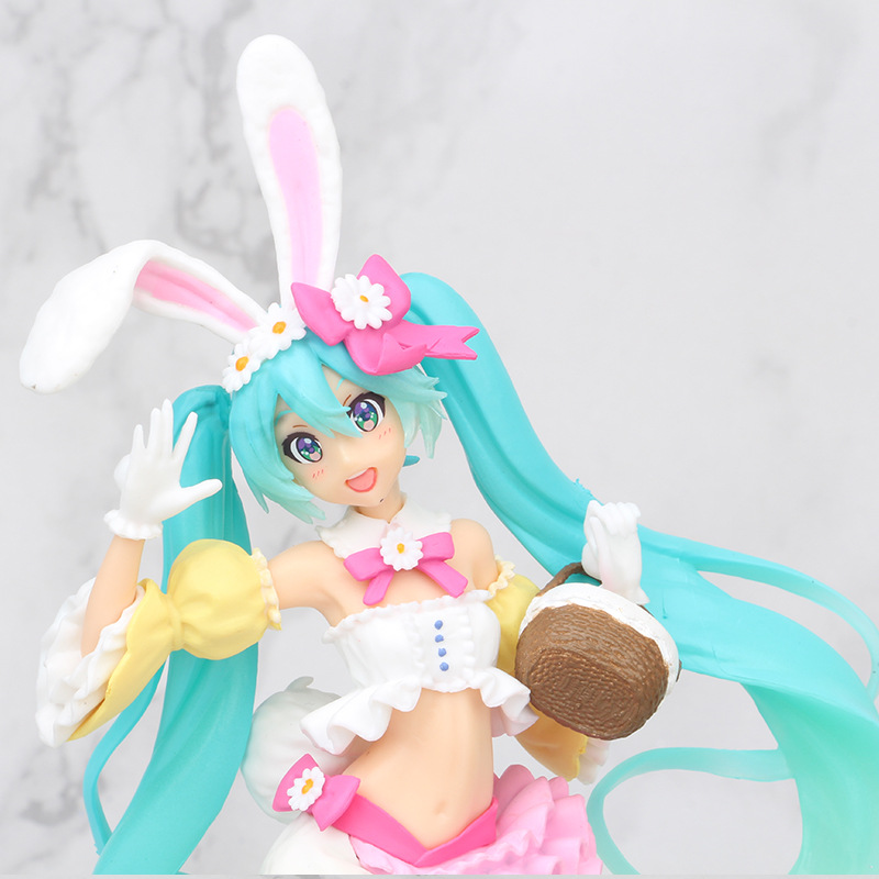 Mô Hình Nhân Vật Miku Tai Thỏ Đáng Yêu- 24Cm