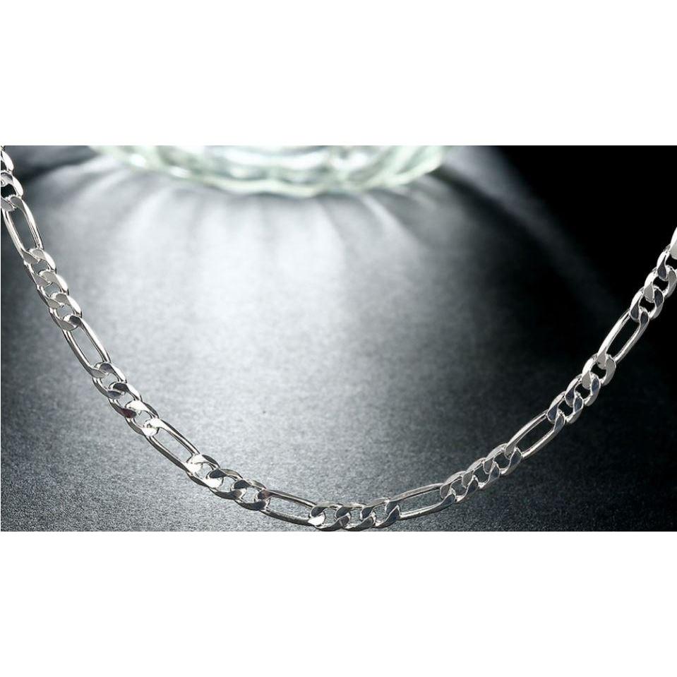 Dây chuyền bạc 925 phong cách trẻ trung, cá tính cho nữ 55 cm