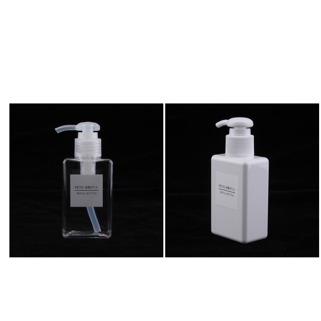 2pcs Empty Foam Soap Dispenser Hand Wash Lotion Foamer Home Hotel 100ml