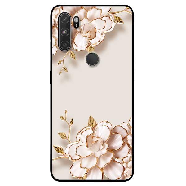 Ốp lưng dành cho Vsmart Active 3 mẫu Tranh Hoa Nền Trắng
