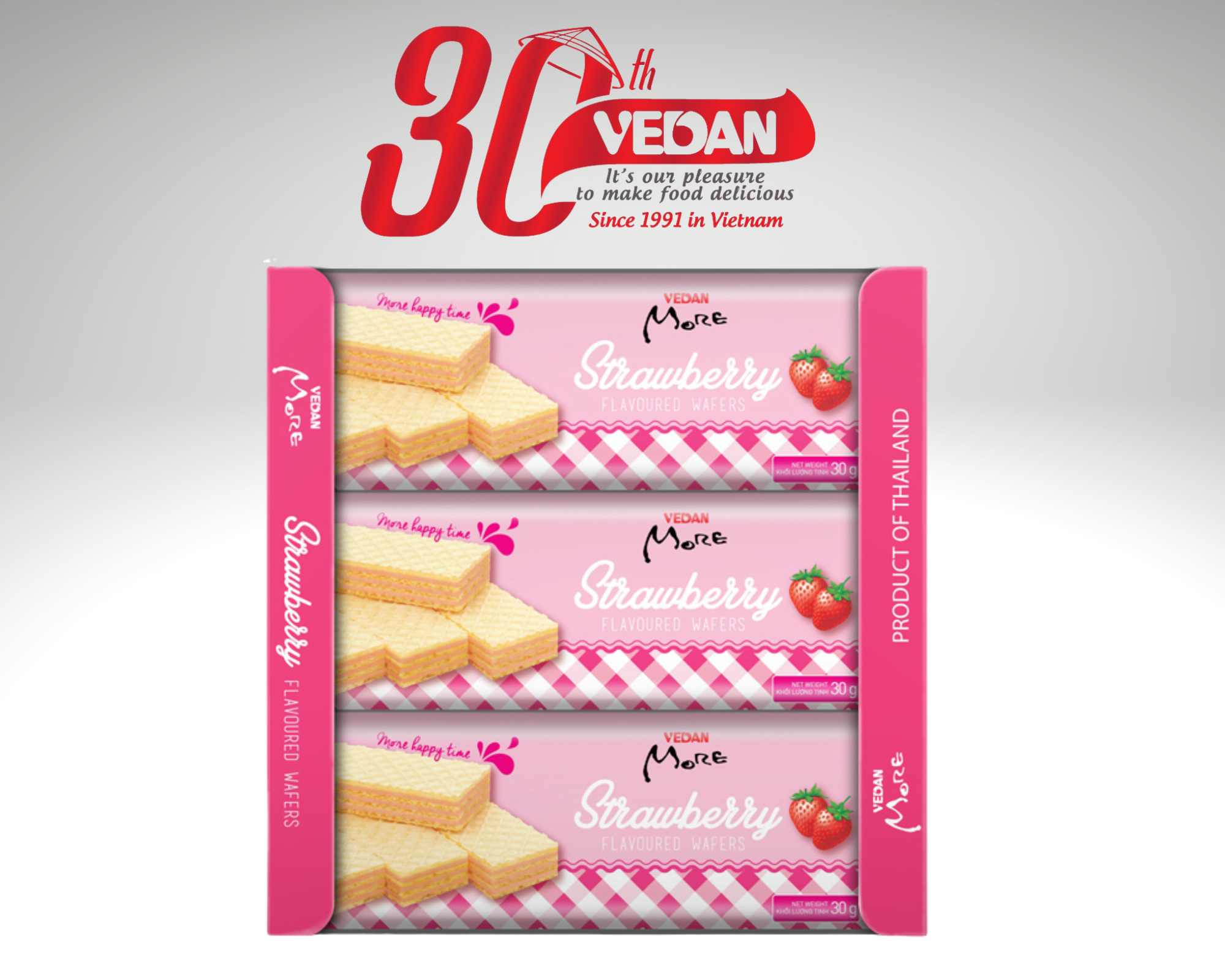 Bánh Kem Xốp VEDAN MORE 360g