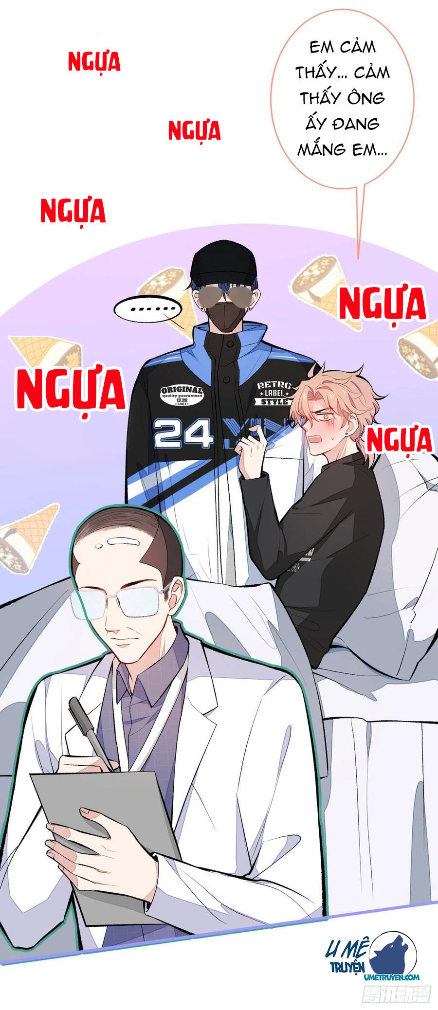 lại bị nam thần chọc trên hot search! chapter 54 26