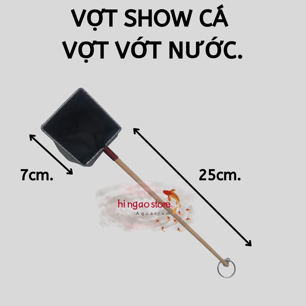 Vợt show cá, vợt nước, chống sock nước cá cảnh - Phụ kiện cá cảnh - Hingaostore.