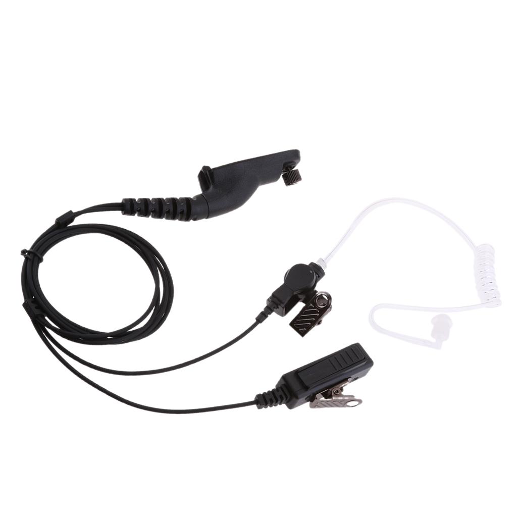 2Pin Acoustic Tube Headset Earpiece For  DP3600/3400 Walkie Talkie