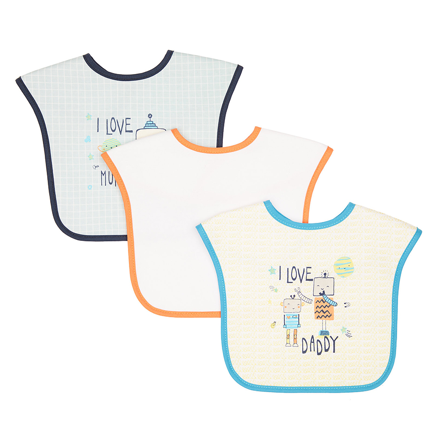 Yếm Ăn Cho Bé Mothercare RA317 (3 Cái)