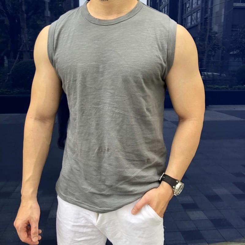 Áo Ba Lỗ Áo Sát Nách Nam Tanktop Cotton 100% siêu mềm mịn mát mẻ hơn 25 màu
