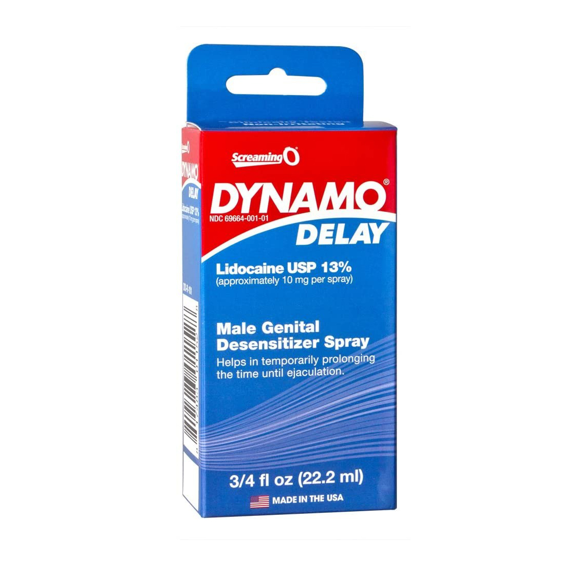 Chai Xịt Dynamo Delay Spray 22.2ml Kéo Dài Thời Gian Quan Hệ Cho Nam Giới - Kèm BCS Powermen (H3c)