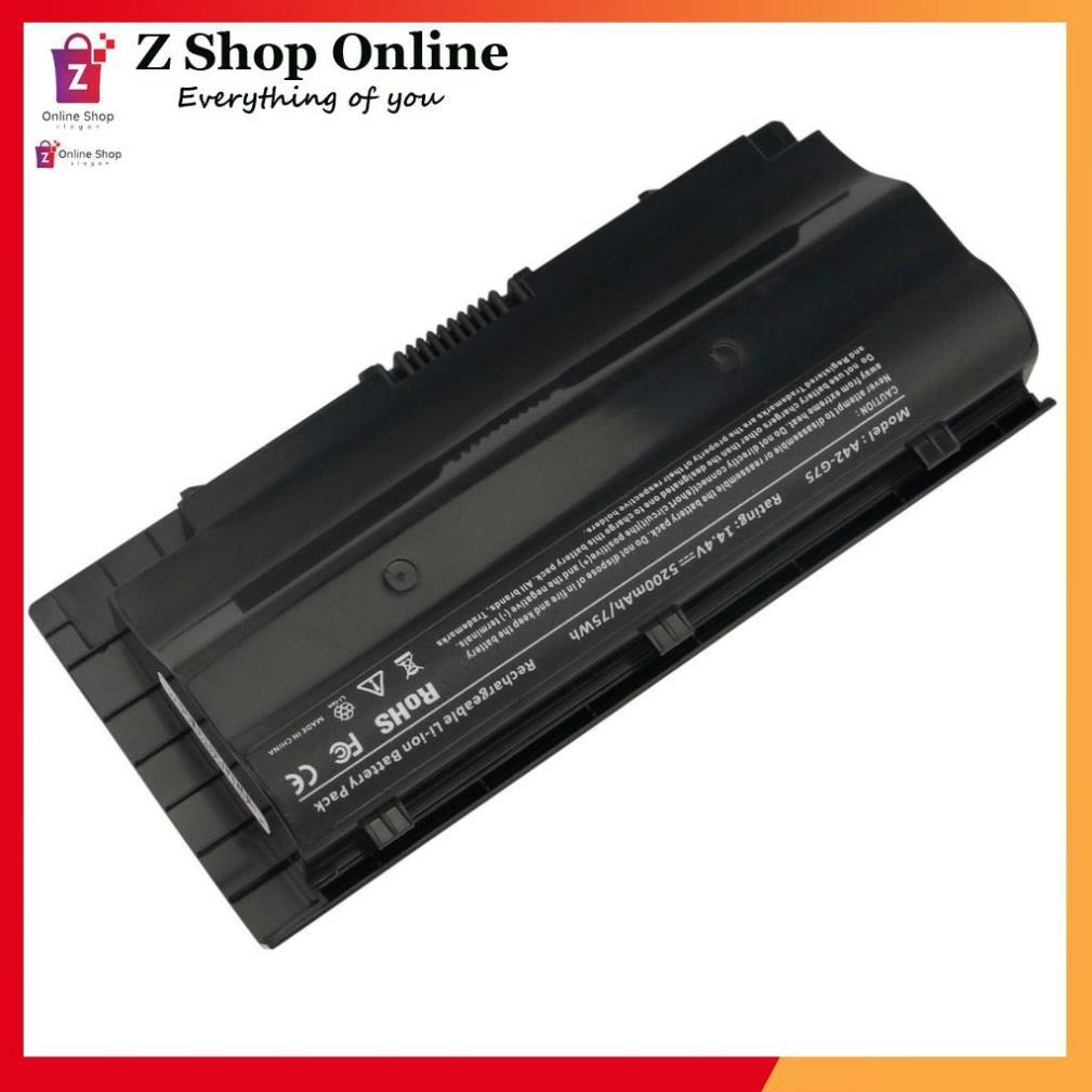 Pin Dùng Cho Laptop Asus G75 &amp; G75 3D G75V &amp; G75V 3D G75VM &amp; G75VM 3D A42-G75