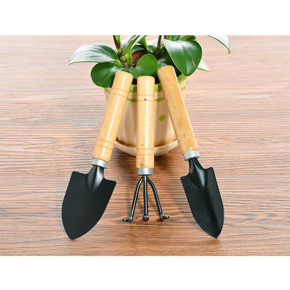 Bộ dụng cụ làm vườn trồng cây mini 3 món tiện dụng
