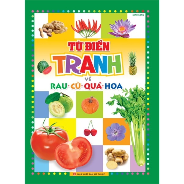 Sách : Từ điển tranh về con vật và rau củ quà