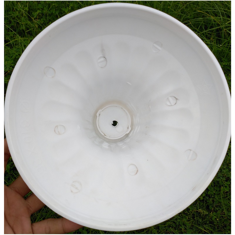 5 Chậu LY nhựa kèm ĐẾ tách rời, trồng hoa, cây cảnh, sen... Size1 , Kt: 30x33