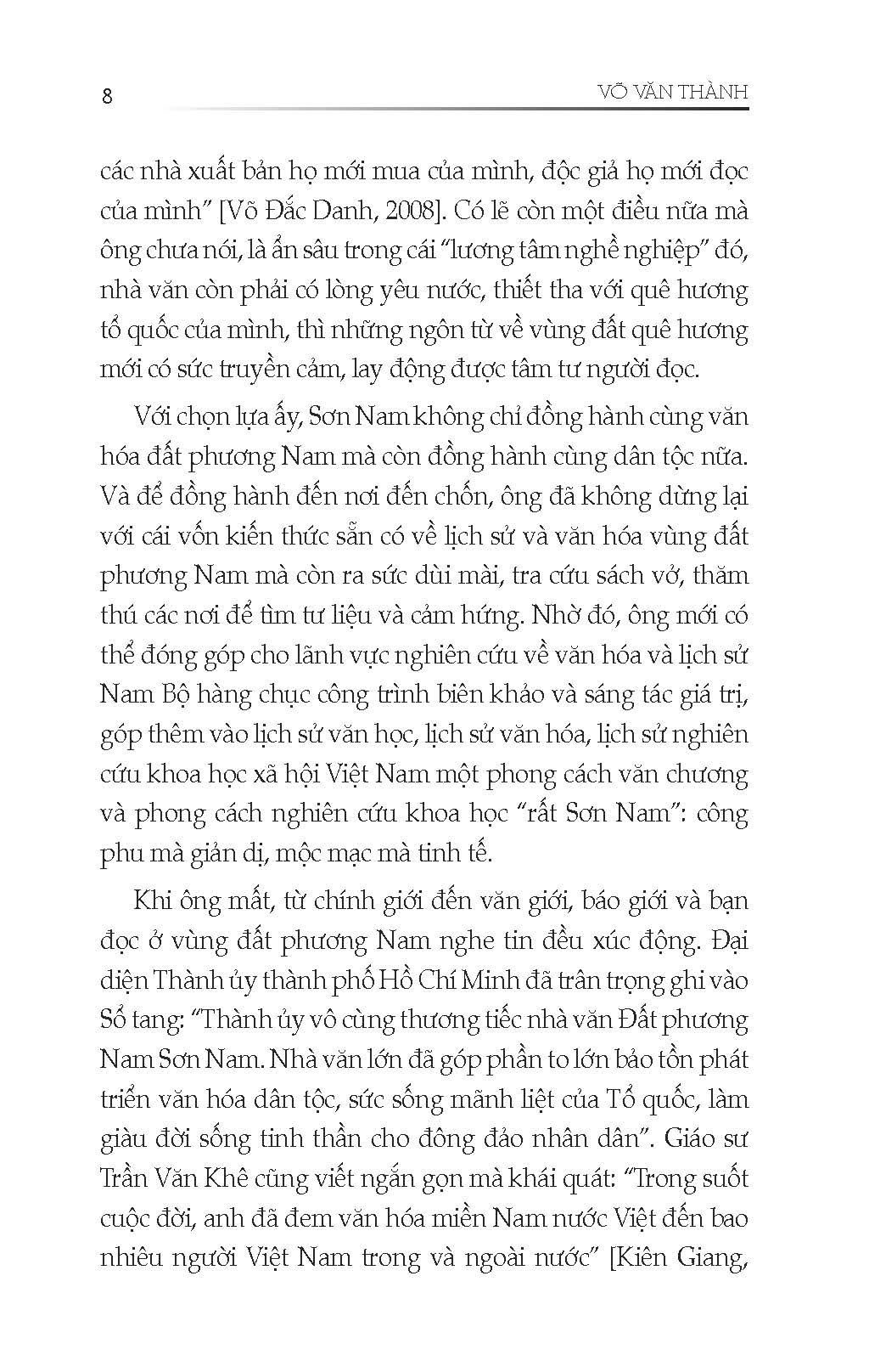 Văn Hóa Nam Bộ Qua Cái Nhìn Của Sơn Nam