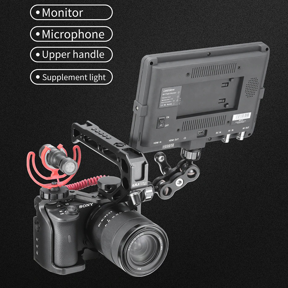 Khung máy ảnh | Cage Ulanzi UURig C-A6600 for Sony A6600 - Hàng Chính Hãng