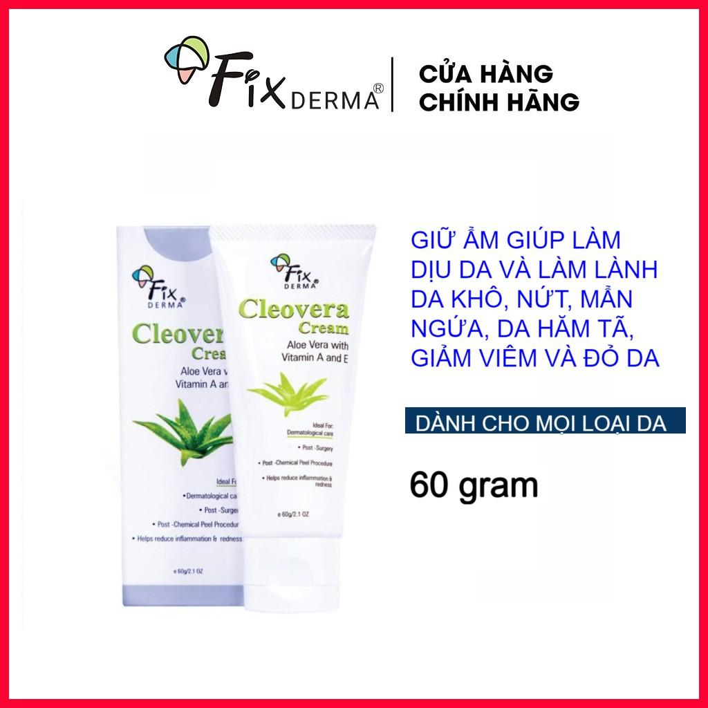 Fixderma Kem Dưỡng Da Mặt Fixderma Cleovera Cream tăng cường độ ẩm, dưỡng trắng da hiệu quả