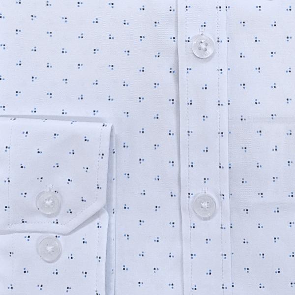 ÁO SƠ MI NAM NGẮN TAY NOVELTY REGULAR FIT RECYCLED - 240637N