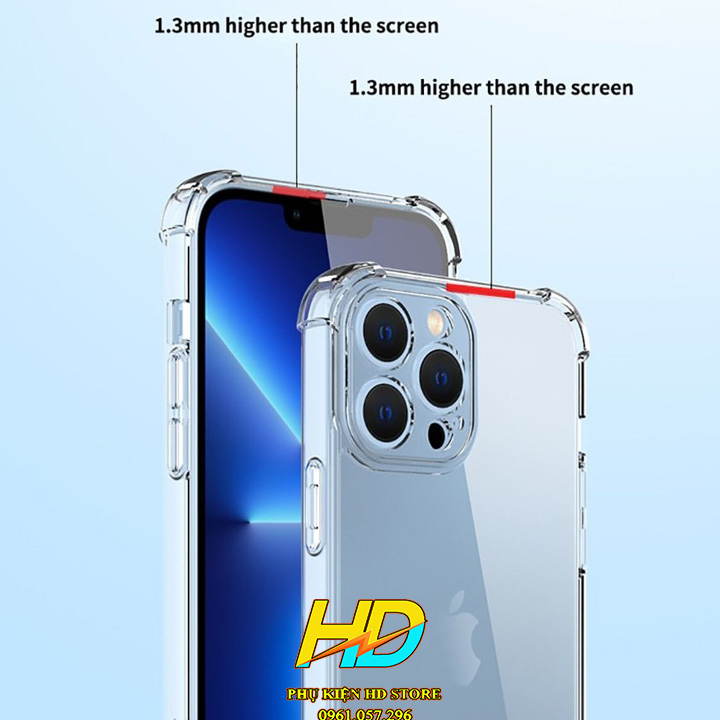 Ốp Lưng Dẻo Trong Suốt Dành Cho iPhone 14, 14 Max , 14 Pro , 14 Pro Max Chống Sốc 4 Góc, Camera Khoét Lỗ Bảo Vệ Tuyệt Đối