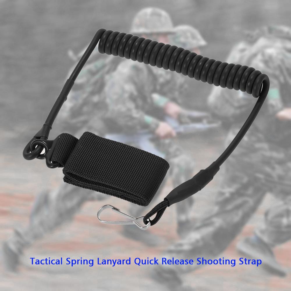 Dây đeo chiến đấu ngoài trời Pistol Lanyard có thể điều chỉnh