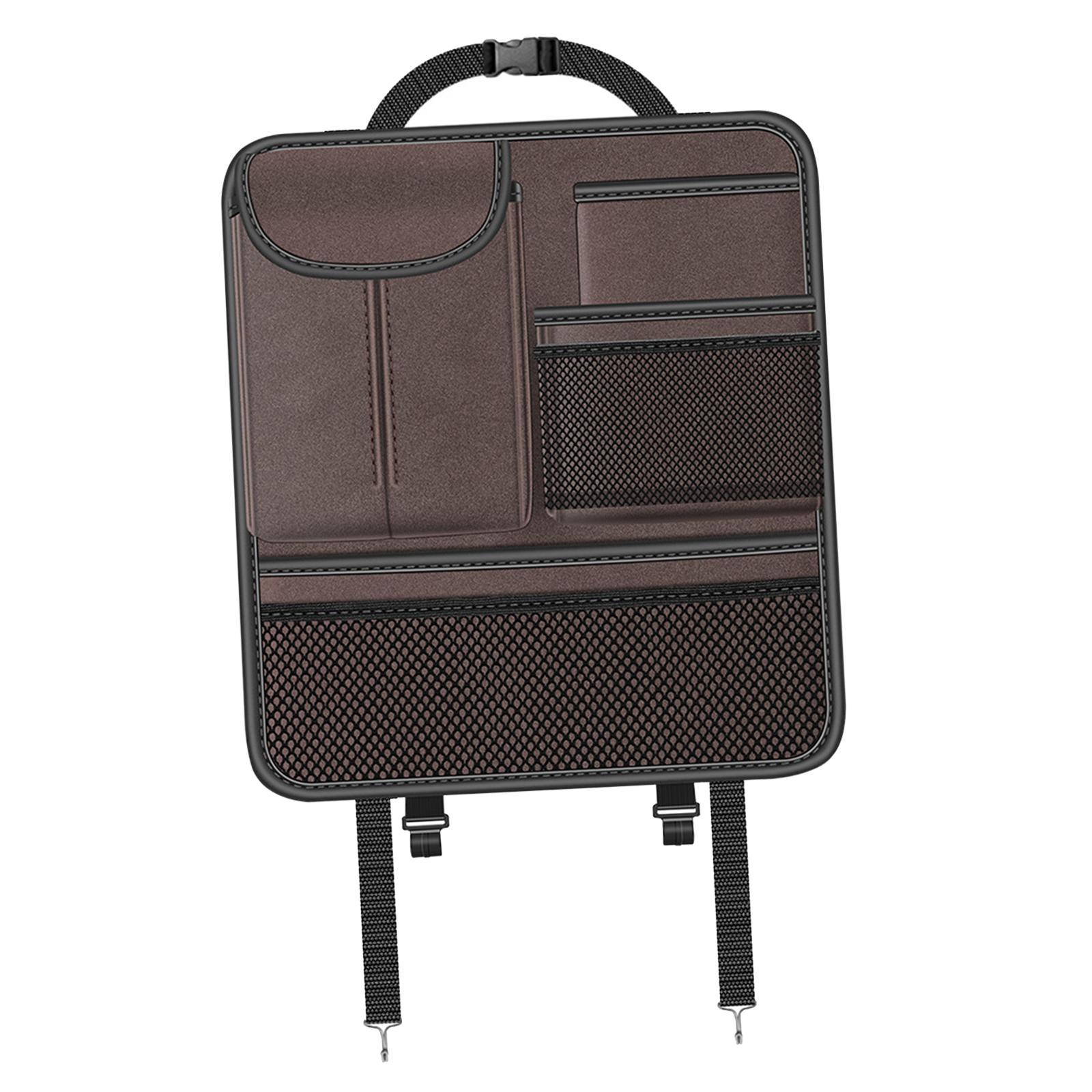 Car Backseat Storage Organizer Easily Install Versatile Sturdy Tablet Holder