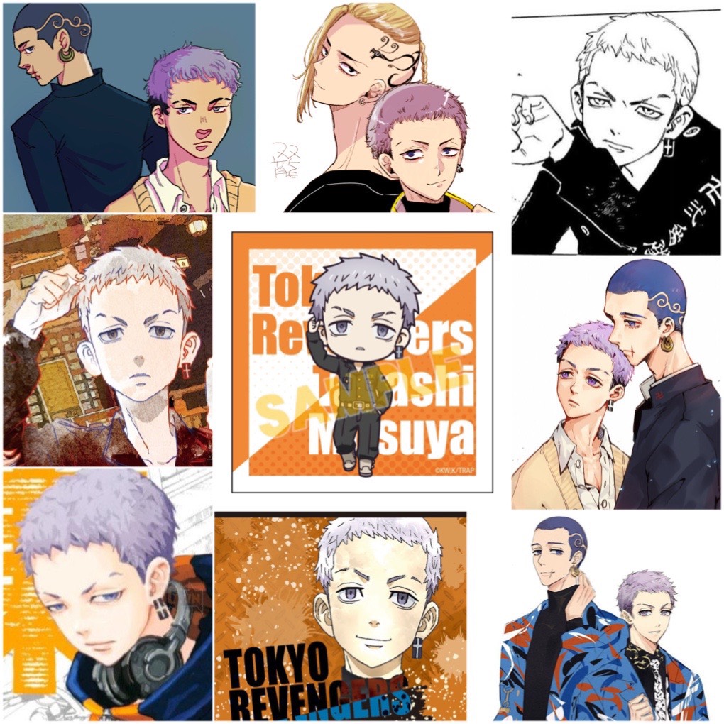 Set 60 Sticker Takashi Mitsuya-Tokyo Revengers