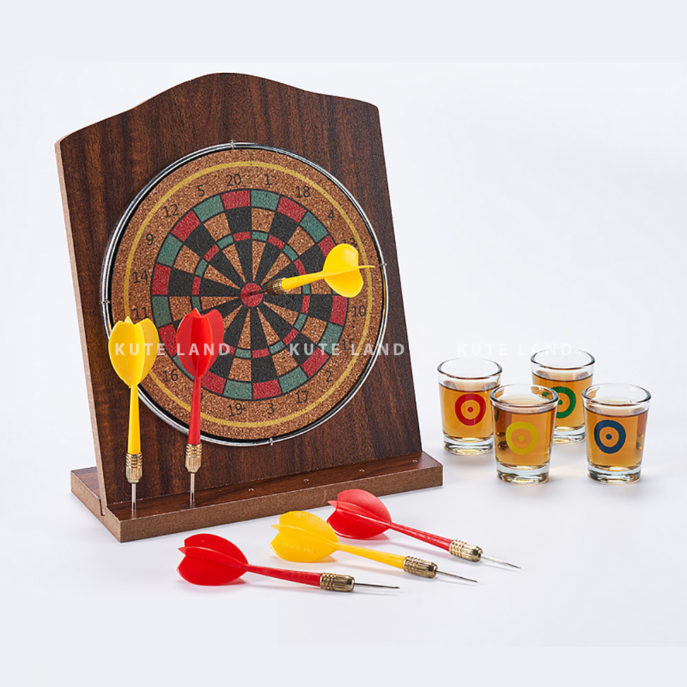 Bảng phóng uống rượu bia trò chơi Dart Shot Drinking Game không thể thiếu trong bữa tiệc