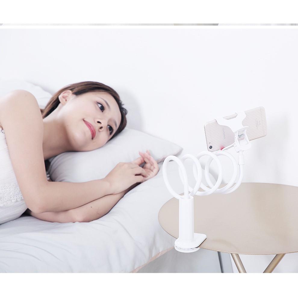 Giá Đỡ Điện Thoại Kẹp Bàn Đuôi Khỉ Dài 80Cm Xoay 360 Độ Tiện Dụng -
