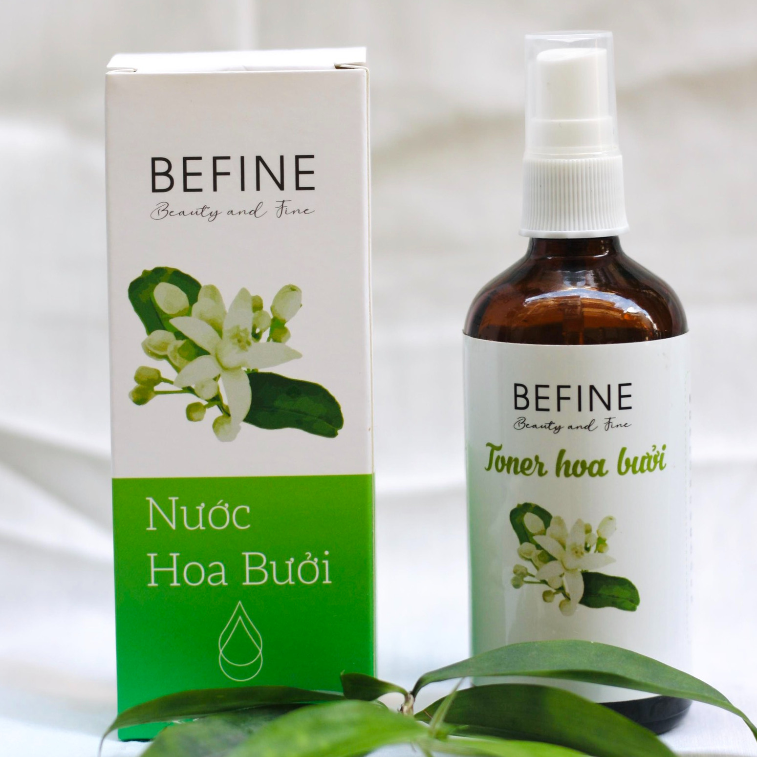 Toner hoa bưởi - Nước hoa bưởi Befine cấp ẩm, làm thơm