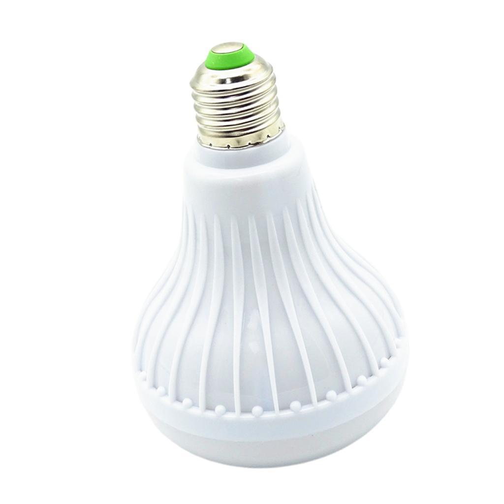 12W E27 12-LED RGB Wireless Bluetooth  Speaker &Light Bulb Lamp
