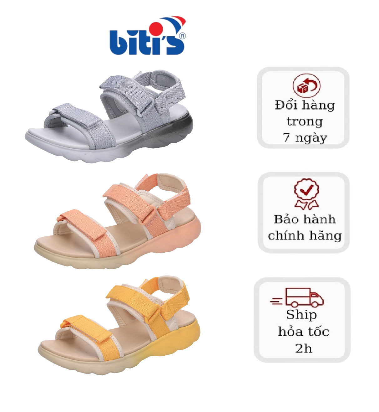 Sandal Bé Gái Biti's BEG002200 Siêu Nhẹ