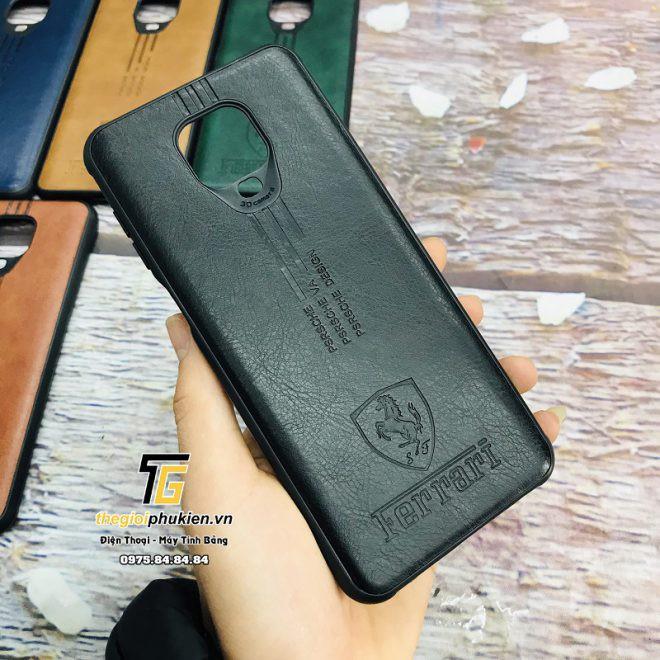 Ốp lưng Xiaomi Redmi Note 9 Pro Max, Note 9s silicon lưng da viền TPU dẻo