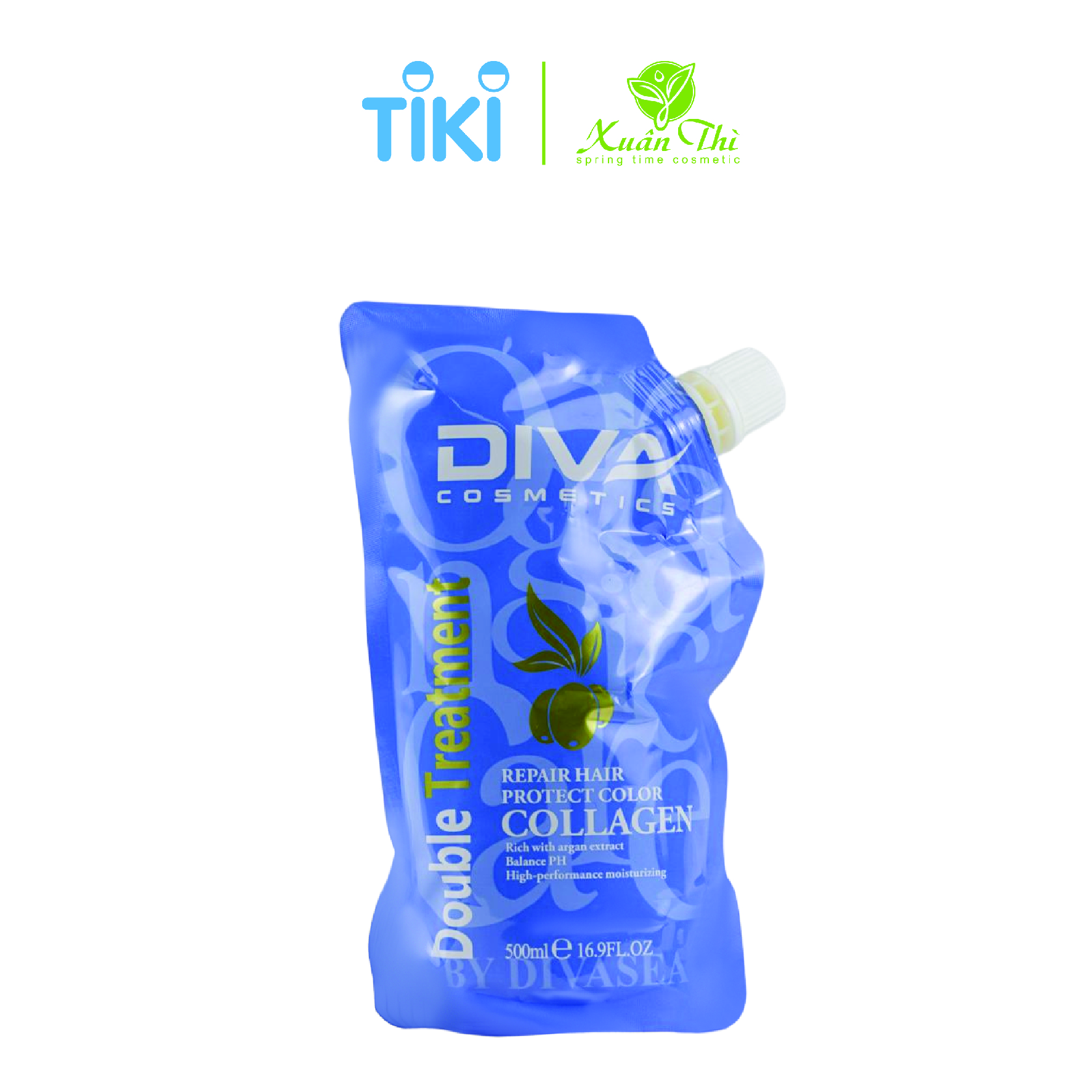 Dầu hấp giữ màu tóc DIVA Collagen Protect Color 500ml