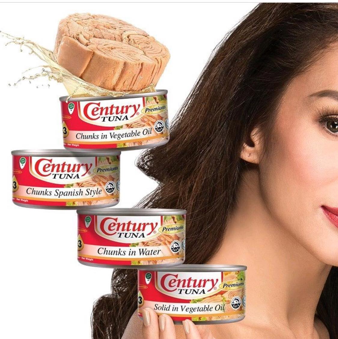 Cá ngừ khúc ngâm dầu/ nước muối nhập khẩu Philippines - Khối lượng 170/184g