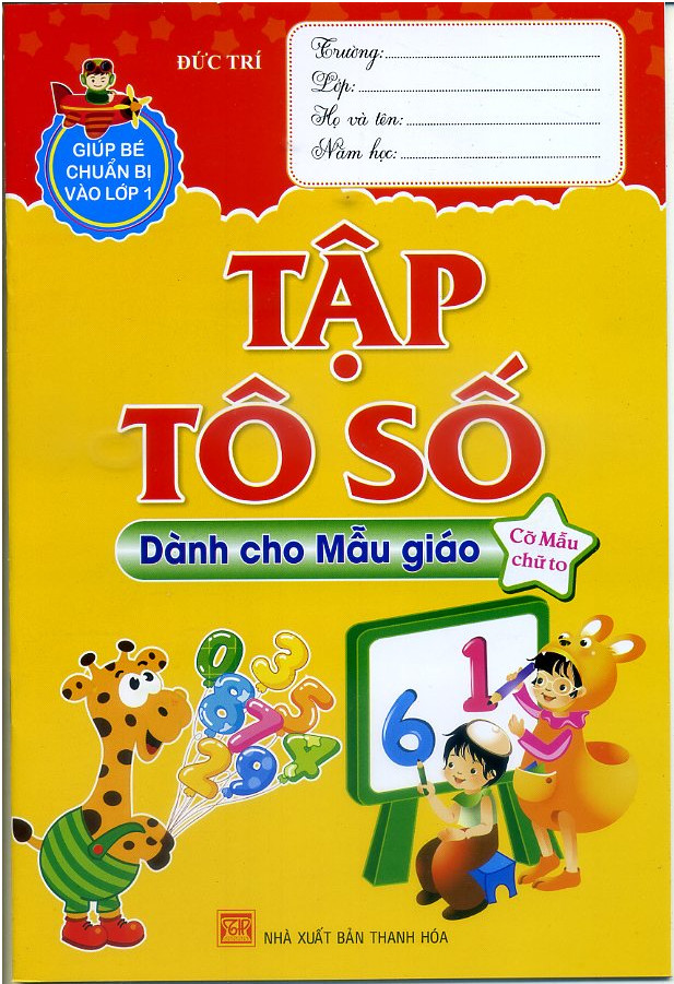 Bộ Tập Tô Chữ Mẫu Giáo, Chuẩn Bị Cho Bé Vào Lớp 1 (Bộ 4 cuốn)