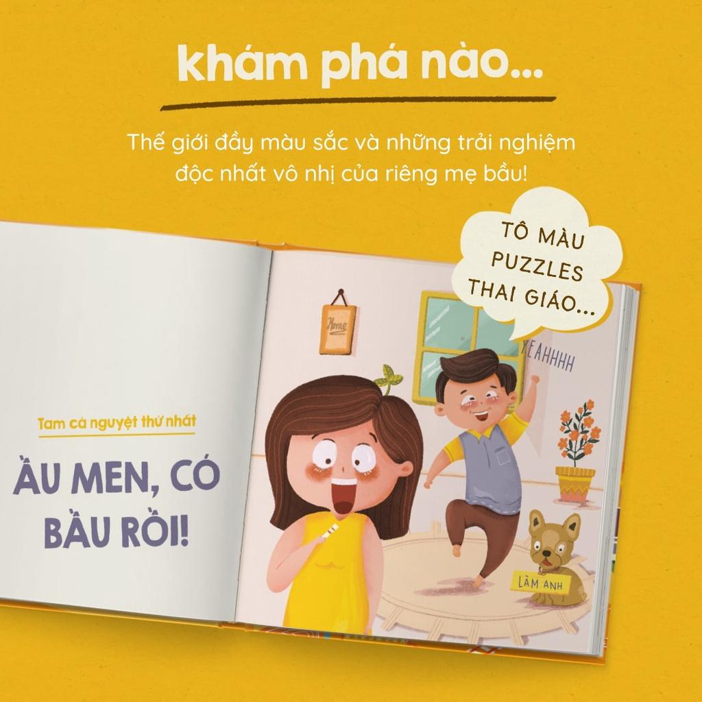 Sách Tô Màu Mẹ Bầu Zui - Giải Trí Thai Kỳ | Nhà Đậu | 107