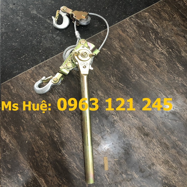 Pa lăng cáp lắc tay 3 tấn