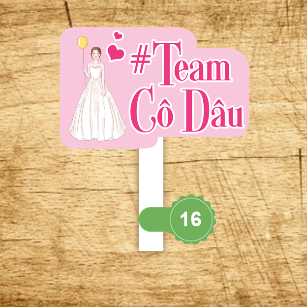 Bảng hashtag chụp ảnh đám cưới MS 16
