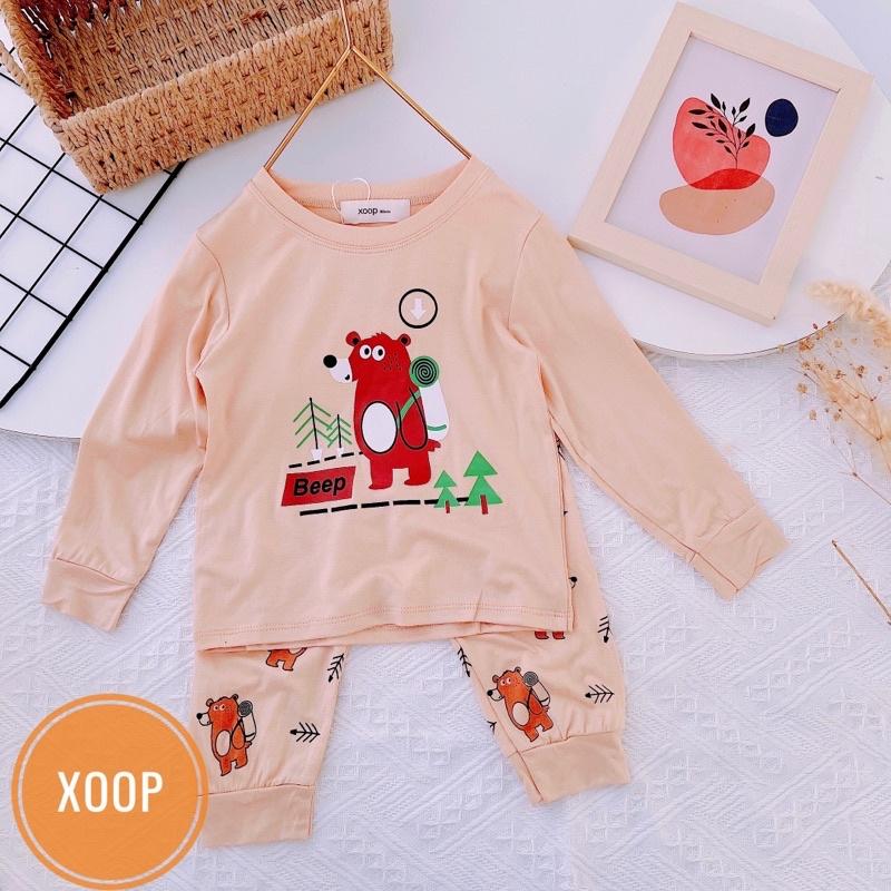 BỘ DÀI THUN LẠNH XOOP IN HOẠ TIẾT GẤU WOO SHOP PHÚC YẾN