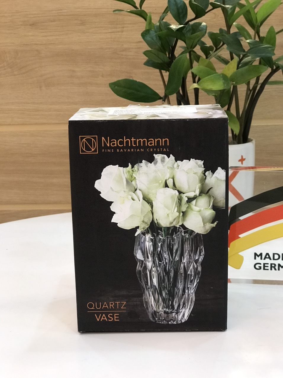 Hình ảnh Bình cắm hoa pha lê cao cấp Nachtmann Quartz 16cm - Sản xuất tại Đức - Hàng chính hãng