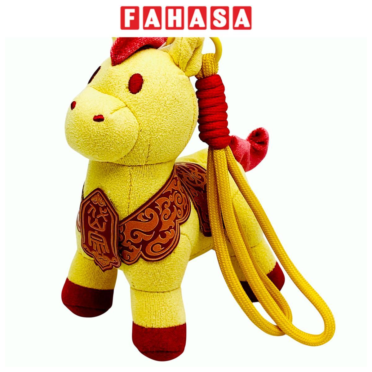 Móc Khoá Thú Bông Hình Ngựa - LC5064-65-66 - Màu Vàng