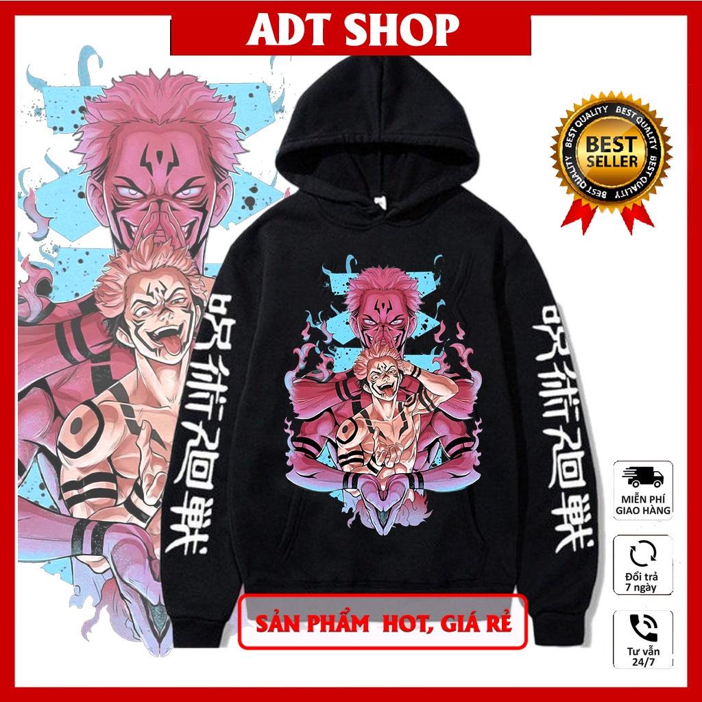 BST áo Hoodie JUJUTSU KAISEN anime manga mẫu hình đẹp giá rẻ