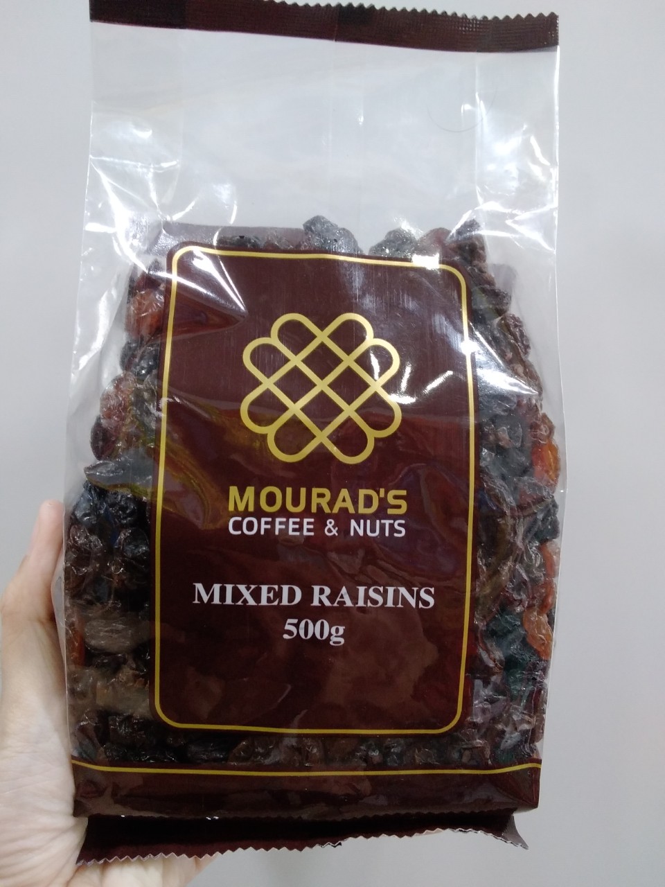 [Date 09/2026] Nho khô Úc Mourad's Mix 3 loại túi 500g - raisins