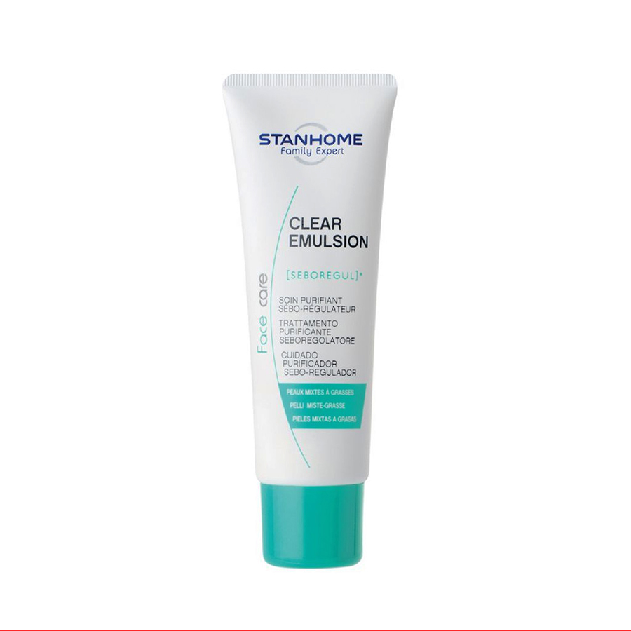 Kem dưỡng STANHOME FAMILY EXPERT Clear Emulsion 40ml - dưỡng ẩm, se khít lỗ chân lông cho da mụn