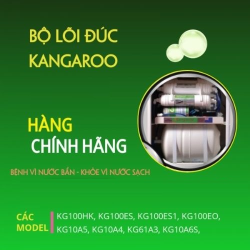 Combo Bộ 3 Lõi Lọc Thô 1,2,3 Đúc Nguyên Khối Dùng Cho Máy Lọc Nước Kangaroo KG100HK, KA10A4, KG10A5, KG100ES, KG100ES1, KG100EO, KG61A3, KG10A6S... Hàng Chính Hãng