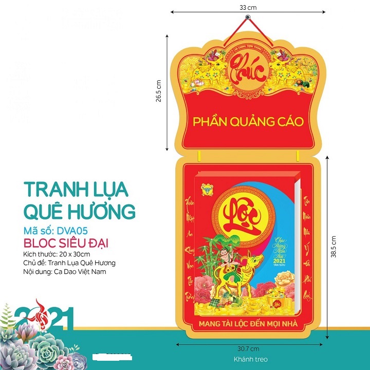 Lịch 2022 Bloc Siêu Đại 20x30Cm - BOOK