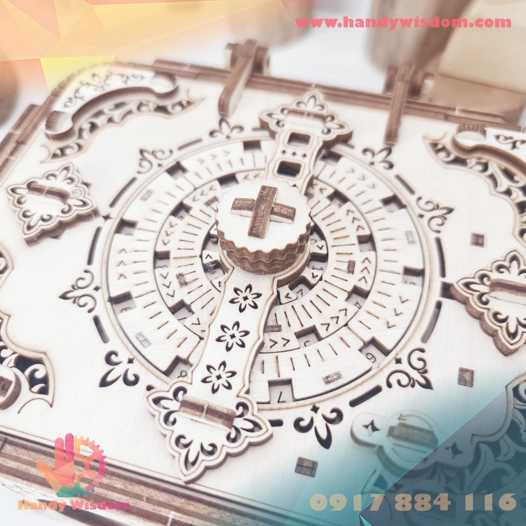 Mô hình gỗ chuyển động - Hộp nhạc bí mật - UGUTER Secret Treasure Box G612