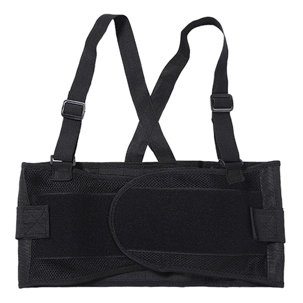Premium Weight Lifting Belt Adjustable Lower Back Support Brace Workout Sports Waist Strap